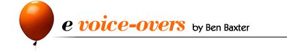 voice-overs for radio, voice tracks, commercials, corporate video narration, telephone answering machines, on hold messages, in-store announcements and promos